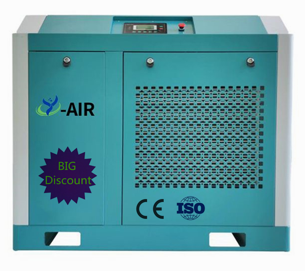 30kw 40HP Permanent magnet variable frequency screw air compressor 