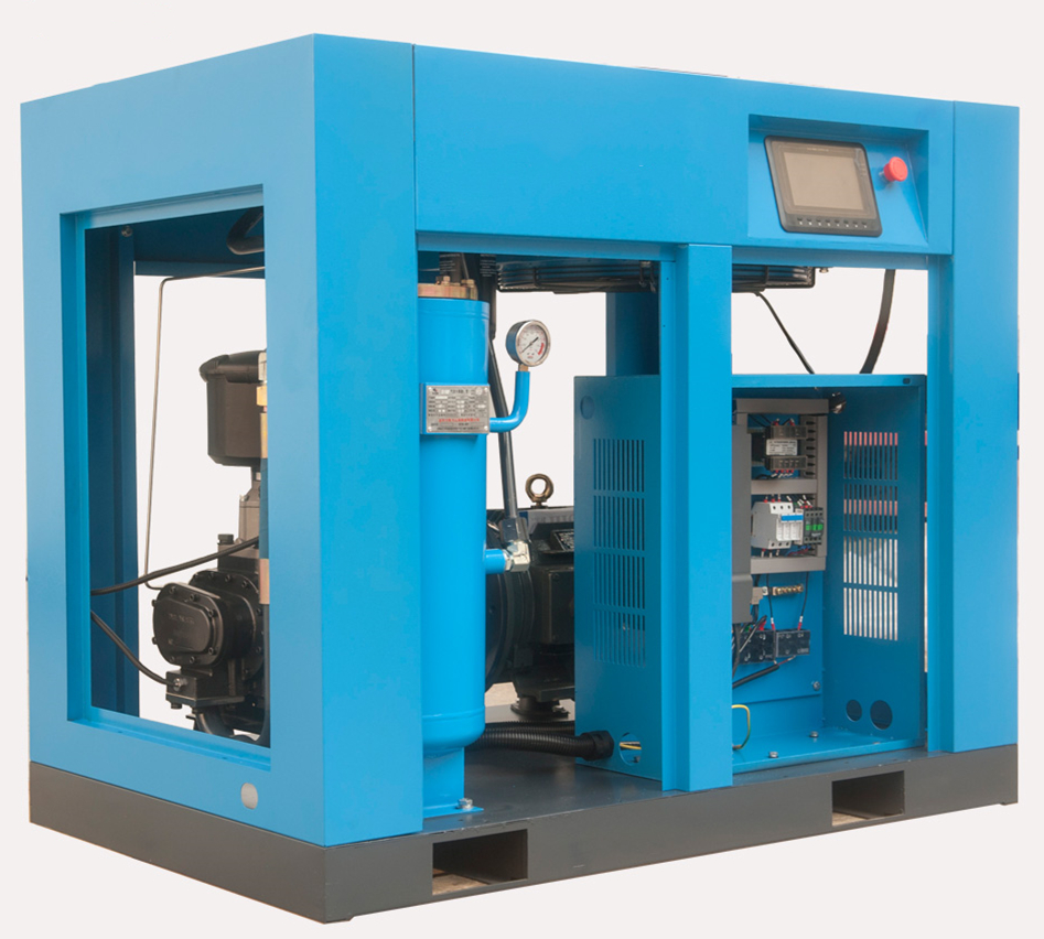 22kw 30HP Permanent magnet variable frequency screw air compressor 