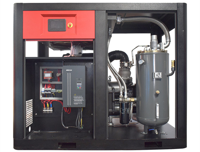 75kw 100HP Two-stage compression screw type air compressor