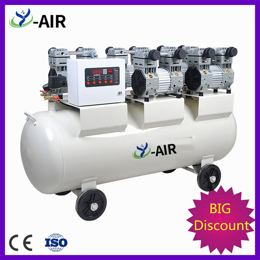 2hp 1.5kw silent oil free air compressor 