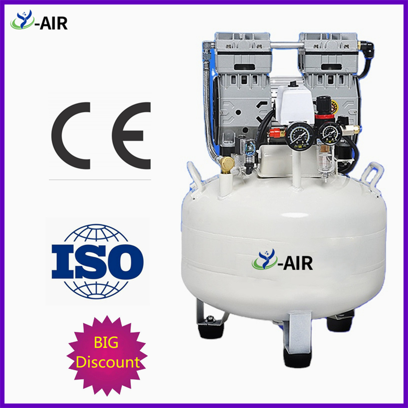 Best price 2hp-7.5hp 1.5kw-5.5kw silent oil free air compressor oilless air compressors Suppliers for Medical/ food industry