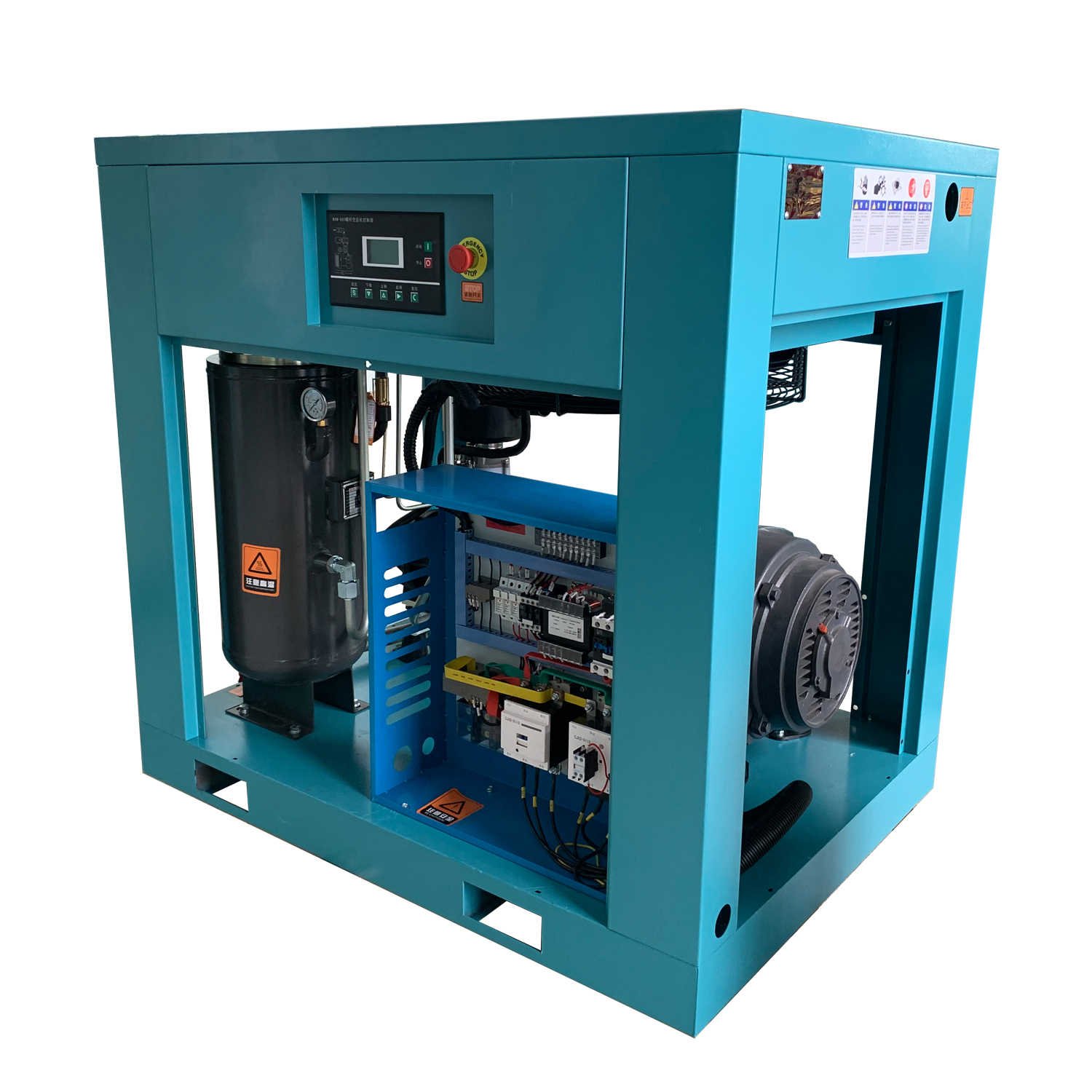 7.5kw 10HP air compressors 22kw 37 kw 220V 380V factory direct selling high pressure screw air compressor for car industrial