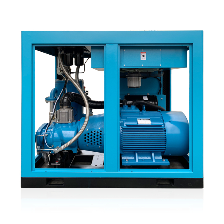 KAISHAN Big Power 55kw Stationary Electric Rotary Screw Air Compressor (115 psi, 350 cfm,75 HP)